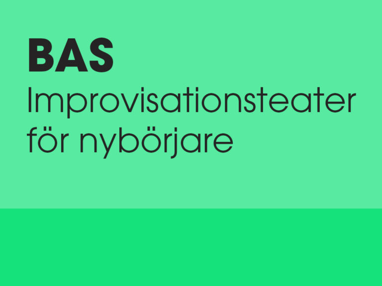 BAS:  Improvisationsteater för nybörjare