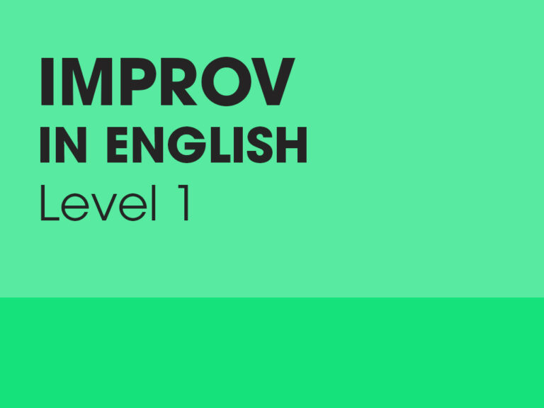 Improv in English Level 1