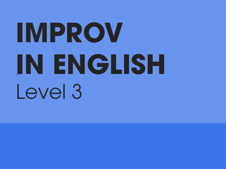 Improv in English Level 3