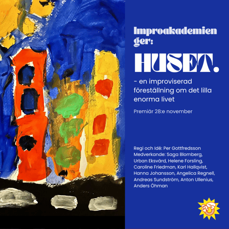 HUSET – en föreställning om det lilla enorma livet, och grannar