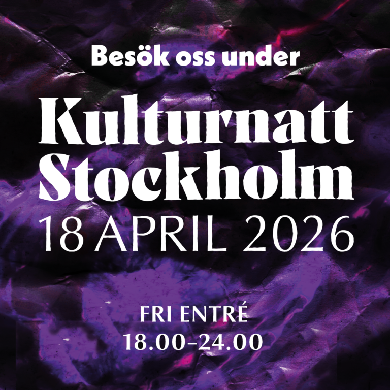 KULTURNATT STOCKHOLM PÅ STOCKHOLMS IMPROVISATIONSTEATER