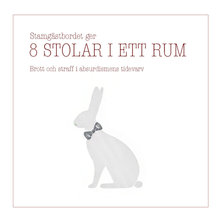 8 stolar i ett rum